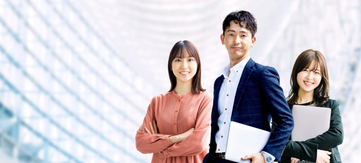 3人のビジネスマン、ウーマン