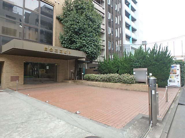 白金三五ビルエントランス①