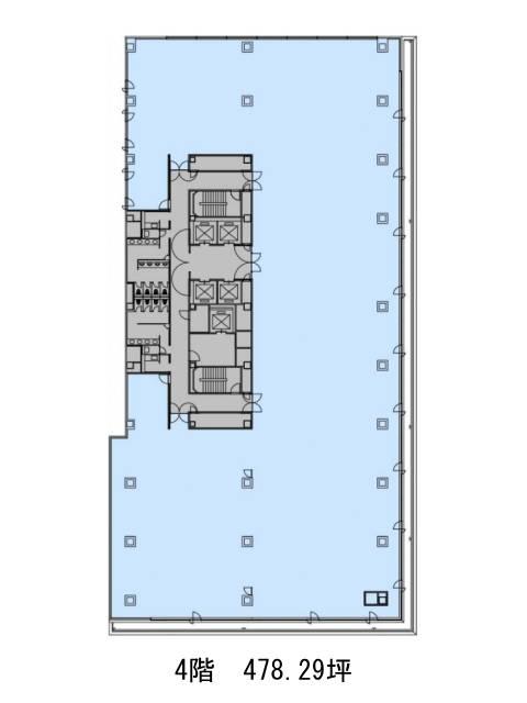 サウスゲート新宿ビル 4階 [478.29坪]の賃貸オフィス情報｜賃貸