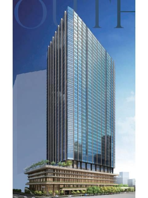 ＨＩＢＩＹＡ　ＣＲＯＳＳＰＡＲＫ（仮称）サウスタワー外観①(メイン)