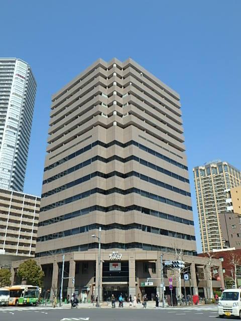 「勝どきサンスクェア」勝どき駅⏩️直結！飲食店やサービス店舗、郵便局まで備わった複合ビル！ワーキングタイムを敷地内で完結できます👌